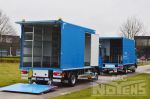 901919 mobiele werfwagens vrachtwagenopbouw gesloten laadbak